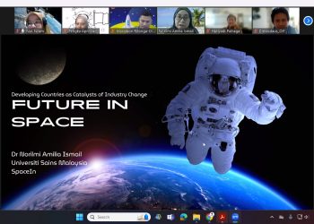 Pengenalan Industri Angkasa oleh CEO SpaceIn di DOA 33
