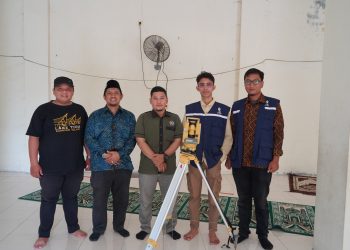 Pengukuran Arah Kiblat Masjid Taqwa Jami’ Al Muhajirin