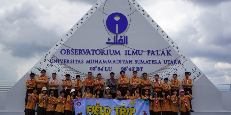 Kunjungan dari SMPS Maitreyawira Deli Serdang