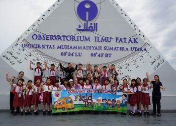 Kunjungan SD Sutomo 1 Medan