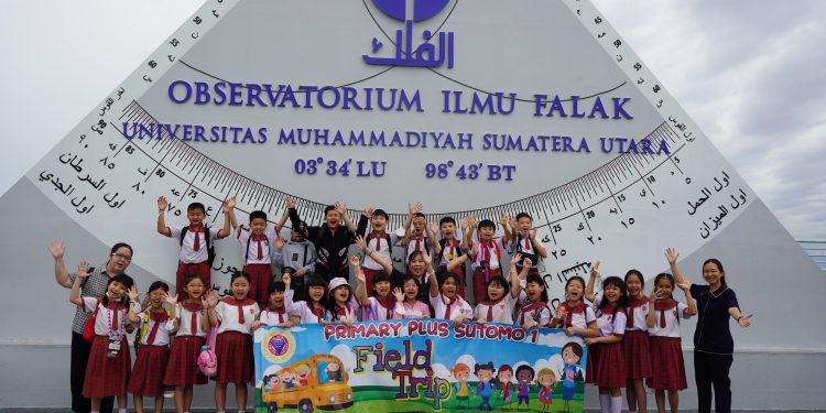 Kunjungan SD Sutomo 1 Medan