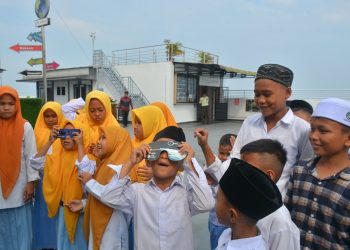 Kunjungan dari SD Muhammadiyah 03 Kuala Bringin, Labuhanbatu Utara