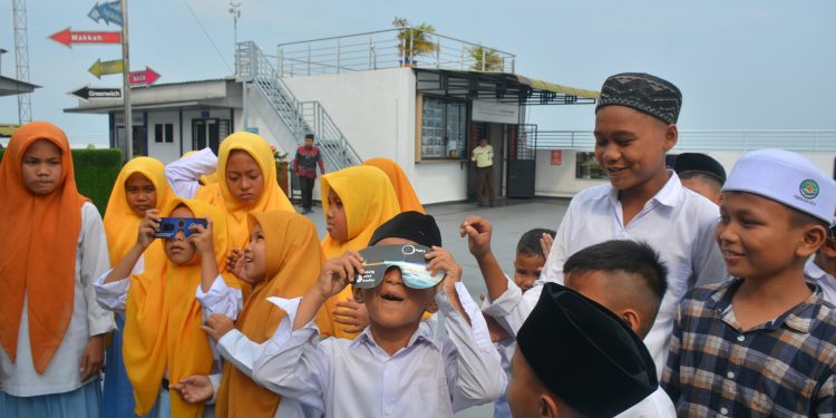 Kunjungan dari SD Muhammadiyah 03 Kuala Bringin, Labuhanbatu Utara