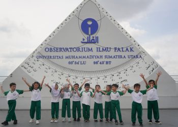 Kunjungan dari TK Swasta Medina Sunggal