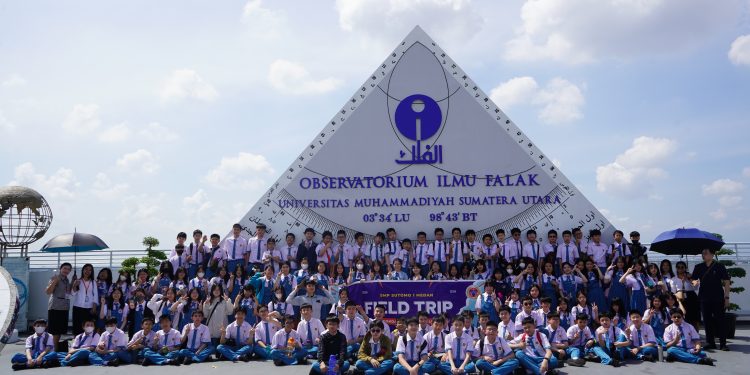 Kunjungan dari SMP National Plus Sutomo 1 Medan