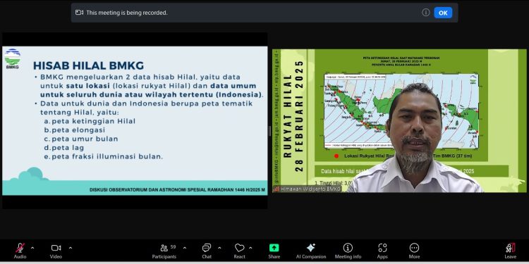 Rekor Hilal BMKG (DOA Spesial Ramadhan 1446 H)