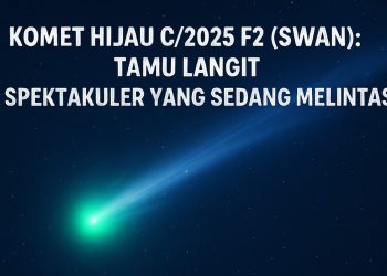 Komet Hijau C/2025 F2 (SWAN): Tamu Spektakuler yang Sedang Melintas!