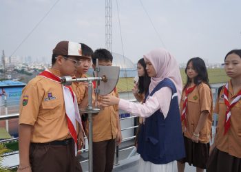 Kunjungan sekolah SMP swasta Maitreyawira Deli Serdang