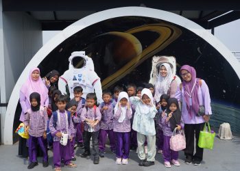 Kunjungan sekolah SMP dan TK Alam IT An Na’as Medan Johor