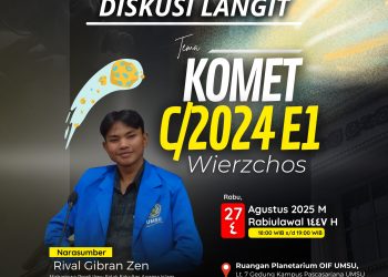 Diskusi Langit : Komet C/2024 E1 (Wierzchos)