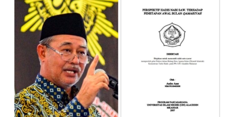 Literatur KHGT (2) : Review Disertasi “Perspektif Hadis Nabi Saw Terhadap Penetapan Awal Bulan Qamariyah” Karya Ambo Asse