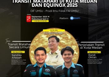 Diskursus Transit Matahari di Kota Medan dan Equinox 2025