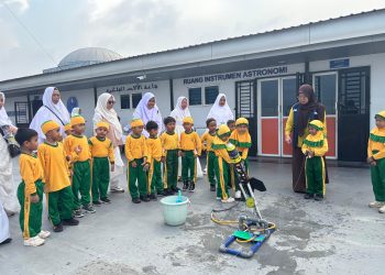 Kunjungan dari TK IT Nurul Ihsan An Nawawi Tanjung Morawa
