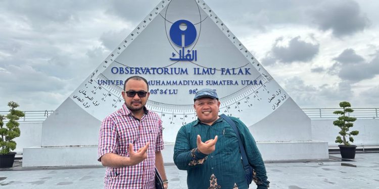 Dekan Fakultas Ekonomi, Sains, dan Teknologi Universitas Muhammadiyah Asahan Kunjungi OIF UMSU