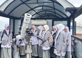 Kunjungan dari Math Club MAN 2 Model Medan