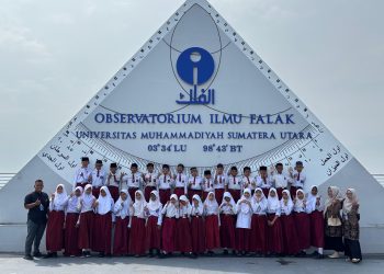 Kunjungan dari SD Mardhiyah Binjai