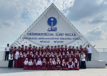 Kunjungan dari SD Muhammadiyah Tanjung Morawa