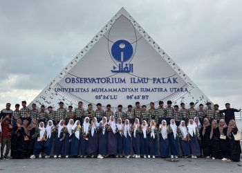 Kunjungan dari SMP IT Jannatul Firdaus Langkat