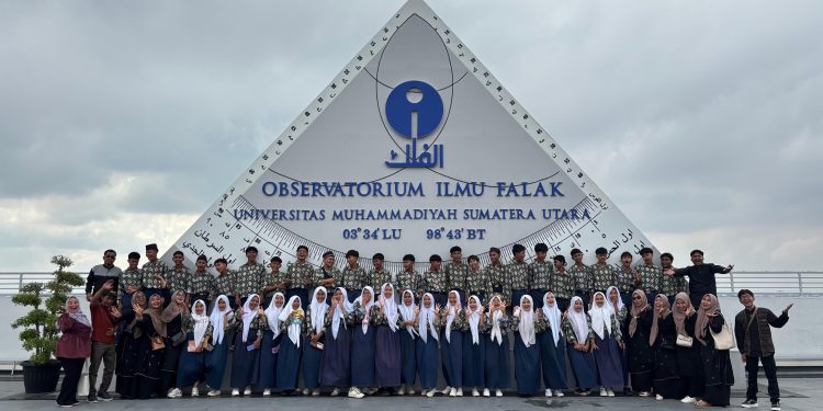 Kunjungan dari SMP IT Jannatul Firdaus Langkat