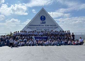 Kunjungan dari SMP National Plus Sutomo 1 Medan