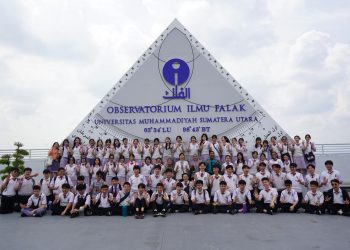 Kunjungan dari SMA Carnegie Medan