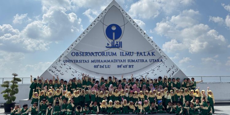 Kunjungan dari TK ABA Kampung Dadap Medan
