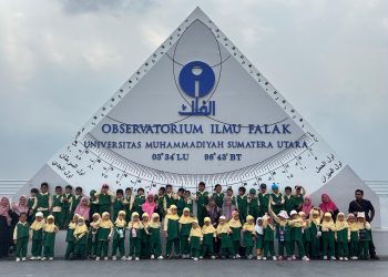 Kunjungan dari TK ABA 05 Kampung Dadap Medan