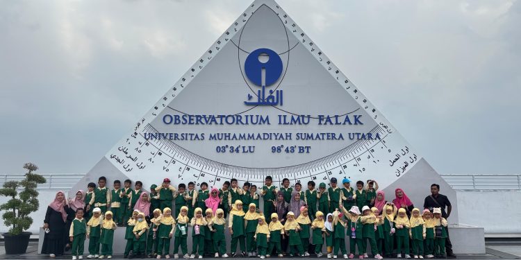 Kunjungan dari TK ABA 05 Kampung Dadap Medan