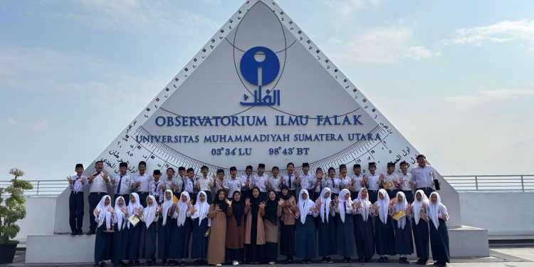 Kunjungan dari SMP IT Al Mursyid Perbaungan