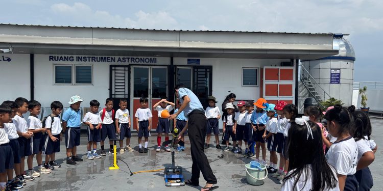 Kunjungan dari TK Swasta Santa Clara Simalingkar