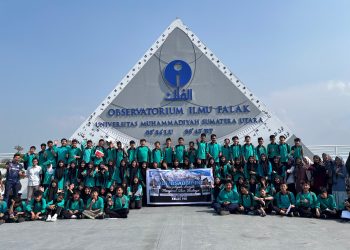 Kunjungan dari SMP Al Musabbihin Medan