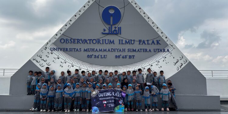 Kunjungan dari TK KB Rabbani Medan