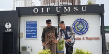 Kunjungan Bendahara MTT PP Muhammadiyah ke OIF UMSU