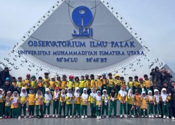 Kunjungan dari TK Darul Ilmi Medan