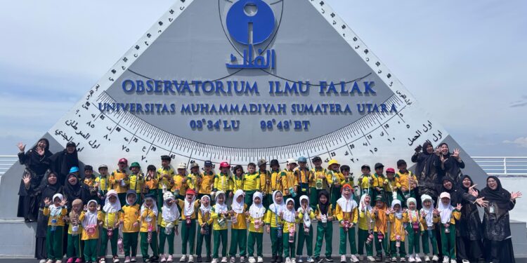 Kunjungan dari TK Darul Ilmi Medan
