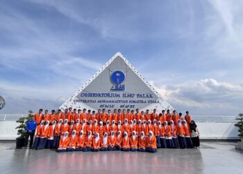Kunjungan dari SMPS IT Al Izzah Batubara