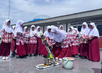 Kunjungan dari SD Muhammadiyah At Taqwa Tebing Tinggi