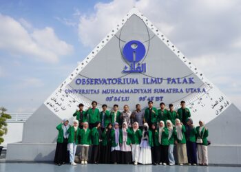 Mahasiswa Sejarah Peradaban Islam UINSU kunjungi OIF UMSU
