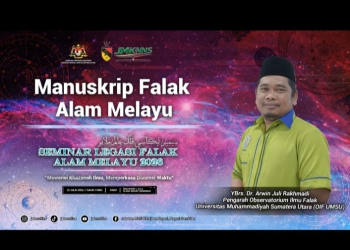 Atas Undangan Mufti Kerajaan Negeri Sembilan, Kepala OIF UMSU Jadi Pemateri Seminar Internasional Legasi Falak Nusantara 2026