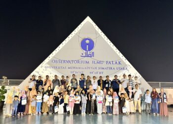 Semarak Pekan Astronomi Amatir Nasional 2026 di OIF UMSU, Masyarakat Medan Antusias Ikuti Beragam Kegiatan Astronomi