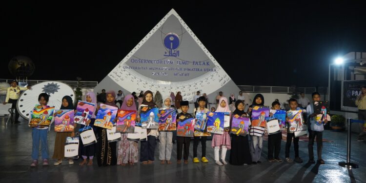 Astro Kids Meriahkan PAAN 2026, Anak-Anak Antusias Belajar Astronomi melalui Lomba Mewarnai
