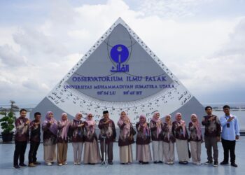 UMMAH Aceh Kunjungi OIF UMSU, Kenali Astronomi Islam dan Fasilitas Planetarium