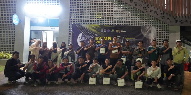 OIF UMSU Gelar International Observe the Moon Night 2026 Bersama Masyarakat Medan