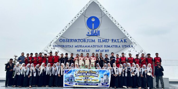 OIF UMSU menerima kunjungan dari sekolah SMK AL-Mashum Kisaran, yang dibersamai oleh Bapak Guru